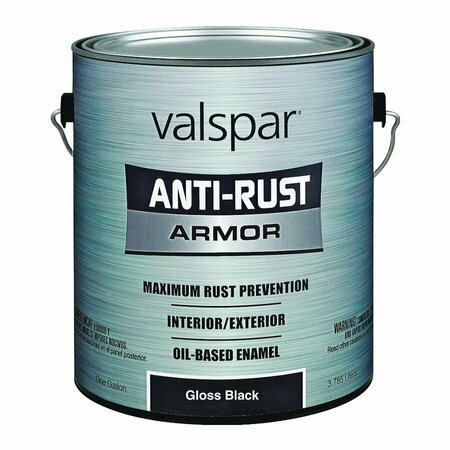 VALSPAR Paint AntiRust Gal EN Glss Blk 044.0021824.007